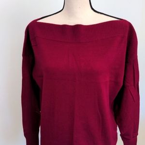 Express sweater, gorgeous cranberry color, sz S